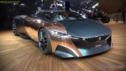Peugeot Onyx Supercar Concept - World Premiere at Paris 2012