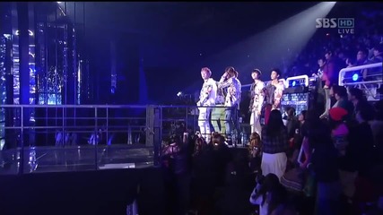 121229 B1a4 - Baby Good Night @ Sbs Gayo Daejun 2012