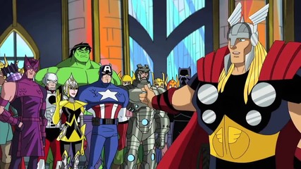 Свръх великата анимация Отмъстителите: Най-могъщите герои на Земята (2010-2011-2012)