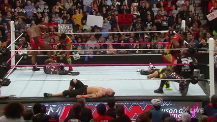 John Cena срещу Big E -мач за титлата на щатите - Raw, 05.10.2015