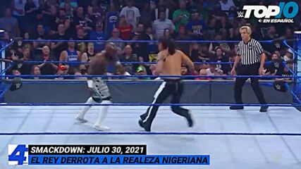Top 10 Mejores Momentos de SMACKDOWN: WWE Top 10, Jul 30, 2021