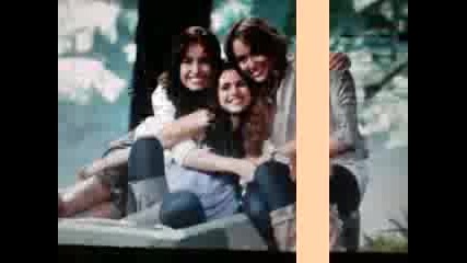 Miley Cyrus,jonas Brothers and Selena Gomez