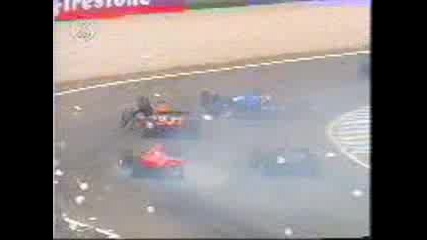 Danger Crash - Formula 1