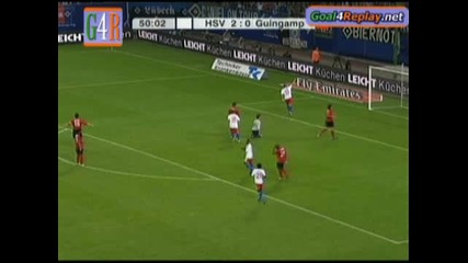 Hamburger - Guingamp 3 - 0 (3 - 1,  27 8 2009)