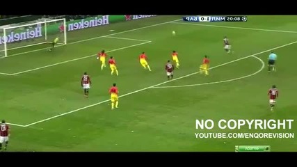 Ac Milan 2-0 Barcelona Goals Uefa Champions League 20.02.2013
