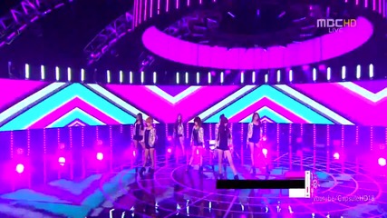 (hd) Aoa - Elvis ~ Music Core (25.08.2012)