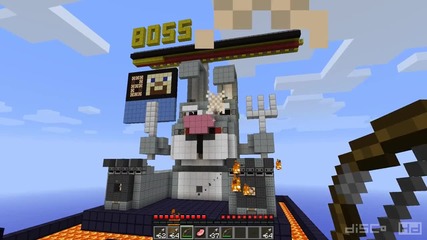 Minecraft Битката на лошия заек шеф