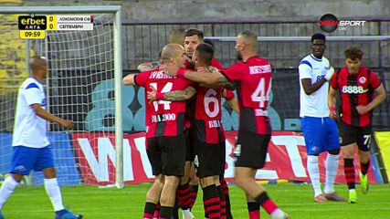 Goal by Lokomotiv Sofia