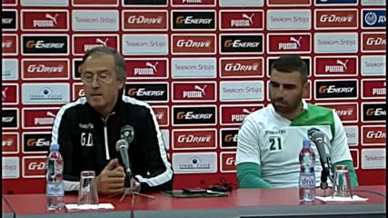 Настроението в Лудогорец преди мача с Цървена звезда