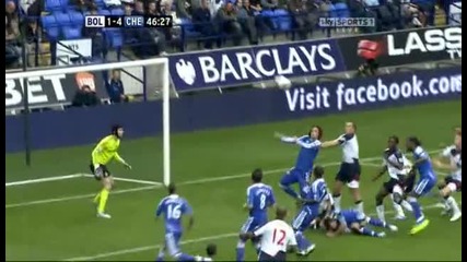 English Premier League ( Epl ): Bolton Wanderers 1 - 5 Chelsea - Highlights *02.10.2011*