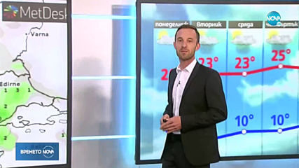 Прогноза за времето (27.04.2020 - обедна емисия)