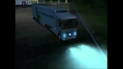 Euro Truck Simulator gameplay 