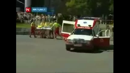 За жалост кацането не бе добро !