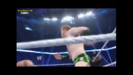 Mark Henry and Big Show vs sheamus and randy orton