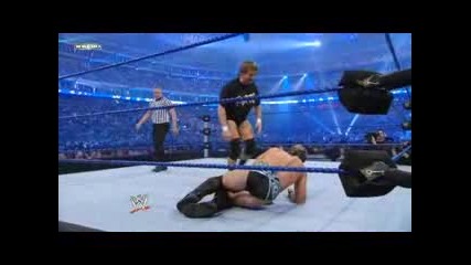 Wrestlemania 25 - Chris Jericho vs. Jimmy Snuka, Roddy Piper & Ricky Steamboat 