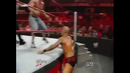 Wwe Raw 12.10.2009 John Cena Vs Cody Rhodes Vs Ted Dibiase The Last Part 4