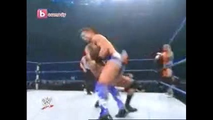 Edge and Randy Orton vs The Miz and Dolph Zigler bg audio 