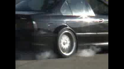 Bmw E36 M3 Burnout 
