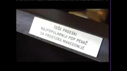 Tose Proeski - Tv - 5 Godini Balkan