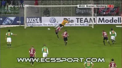 27.03.2010 Werder Bremen – Nurnberg 4 - 2 