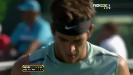 Nadal vs Del Potro - Miami 2009! - The Full Match! - Part 6/13!