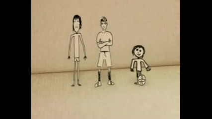 Gerrard, Kaka and Messi Adidas Advert