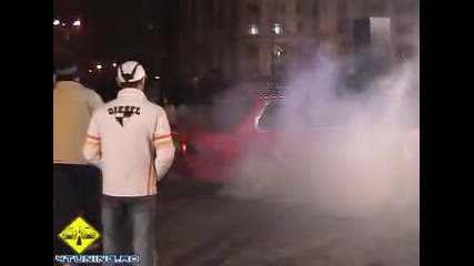 Bmw e30 325i burnout 