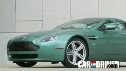 2009 Aston Martin V8 Vantage Exhaust Note - Car and Driver