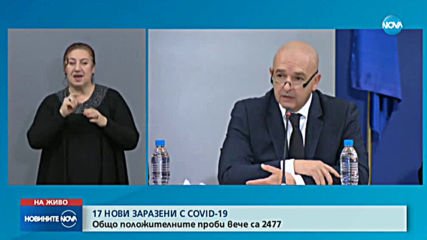 17 са новите случаи на коронавирус у нас, 53 са излекуваните