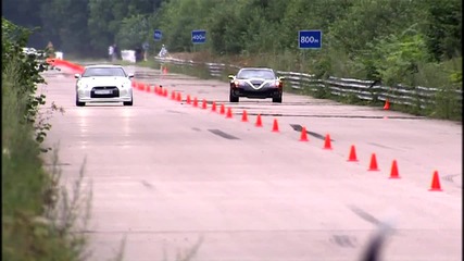 Chevrolet Corvette Zr1 vs Nissan Gt-r Stage 1