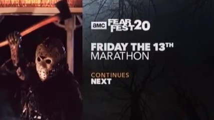Реклама на великите хорър поредици Хелоуин, Петък 13ти, Кошмар на Улица Елм, Детска Игра и Трусове