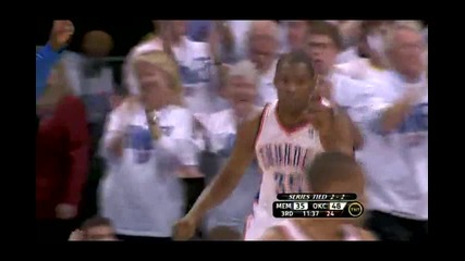 Nba Playoffs 2011 Conference Semi-finals Game 5: Memphis Grizzlies @ Oklahoma City Thunder 72 - 99