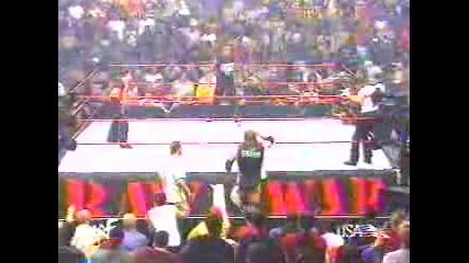 Lita Vs Stephanie Mcmahon (with The Rock - Special Guest Referee)
