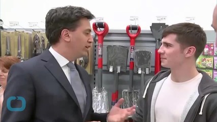 Miliband and His 8-foot Stone Tablet