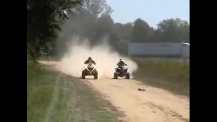 Yamaha raptor 700 vs Renegade 800