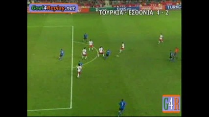 Turkey - Estonia 2 - 2 (4 - 2,  5 9 2009)