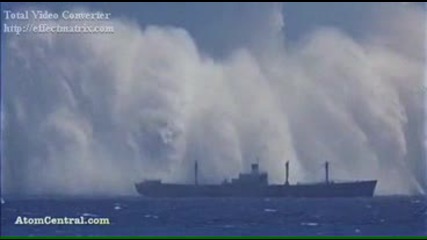Най - Голямата Подводна Експлозия - По - Голяма От 7 Цунамита