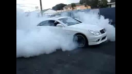 Mercedes Cls 63 Amg Burnout