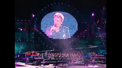 Johnny Hallyday ~ Que je t`aime 1998 (live symphonique)