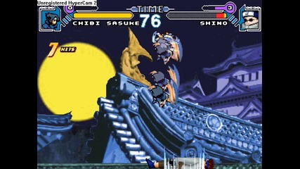 Naruto M.u.g.e.n Chibi Sasuke Vs Shino