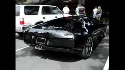 Black Lamborghini Murcielago