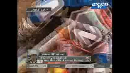Chute Rattray et victoire Searl Mx2 2008 Loket 
