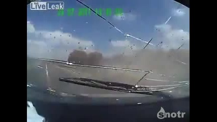 Жестока катастрофа от 3 коли !!