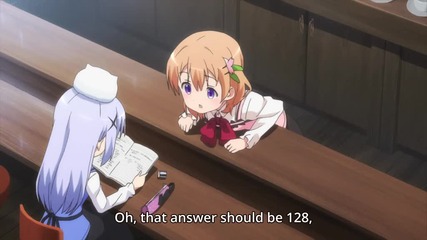 Gochuumon wa Usagi Desu ka Episode 1 Eng Hq