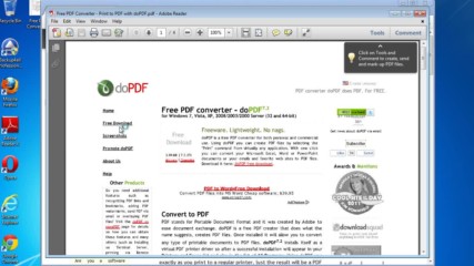 Novapdf - Convert a web page to Pdf from web browsers