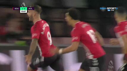 Саутхемптън - Астън Вила 1:0 /репортаж/