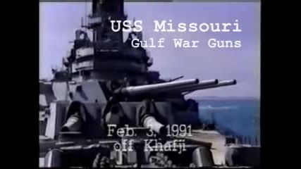 Uss Missouri Gulf War Guns