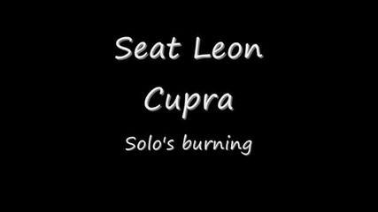 Seat Leon Cupra burn out _ back 180