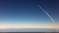Излитане на совалка - Поглед от самолет