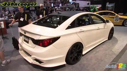 Rides mag Hyundai Sonata Turbo at Sema 2010